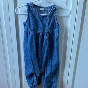 GAP Sleeveless Blue Kids Romper